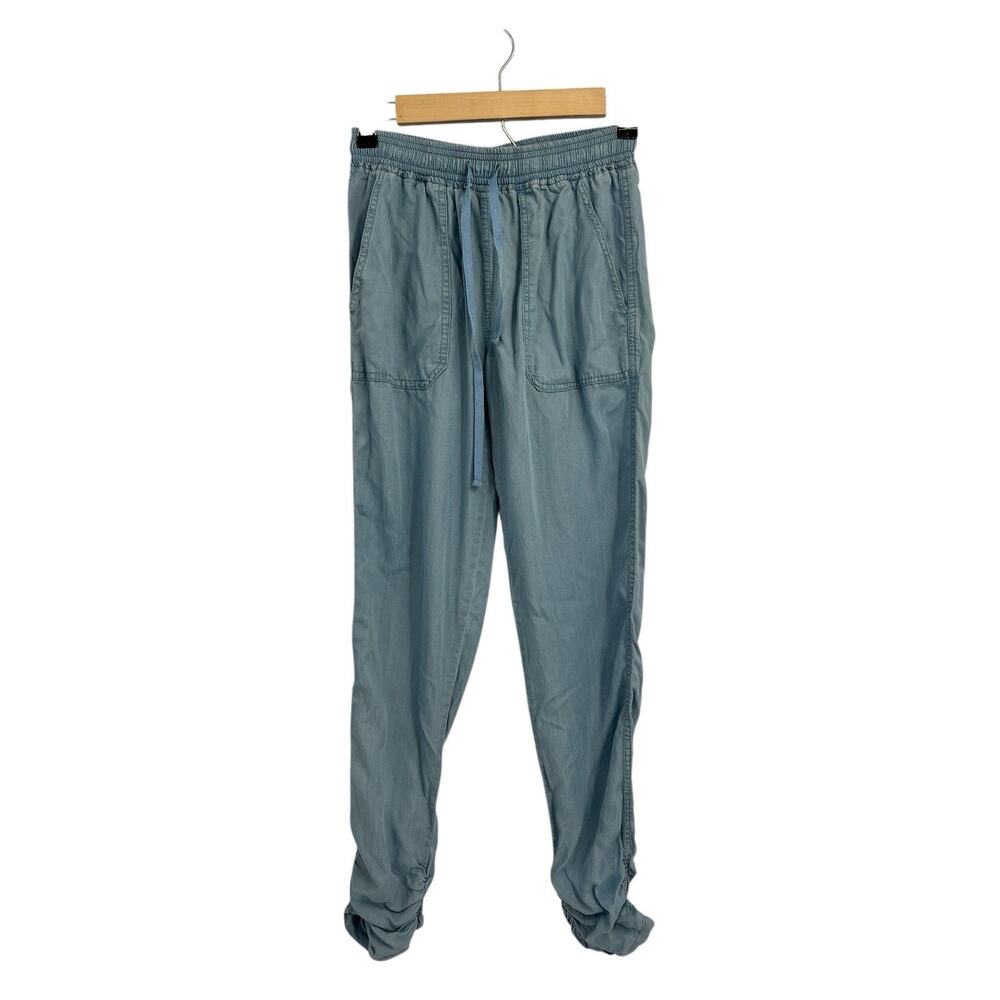 Thred & Supply Tencel Chambray Joggers XS NWT Blue